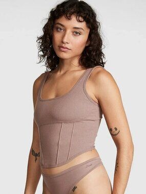 Victoria's Secret PINK Cinched Corset Top